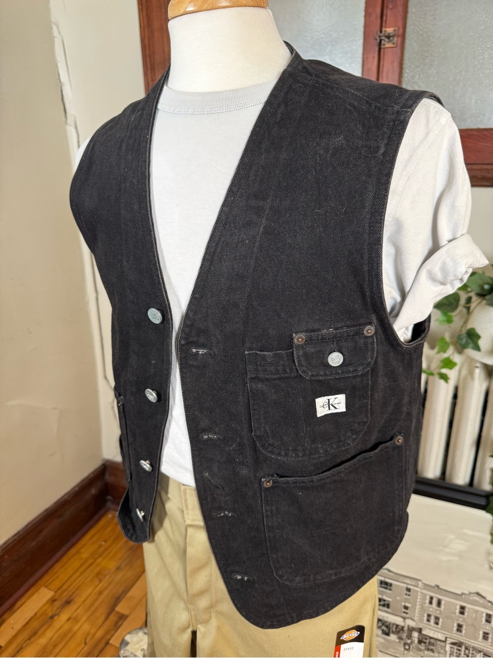 Vintage Calvin Klein Jeans Vest - Picture 2 of 10